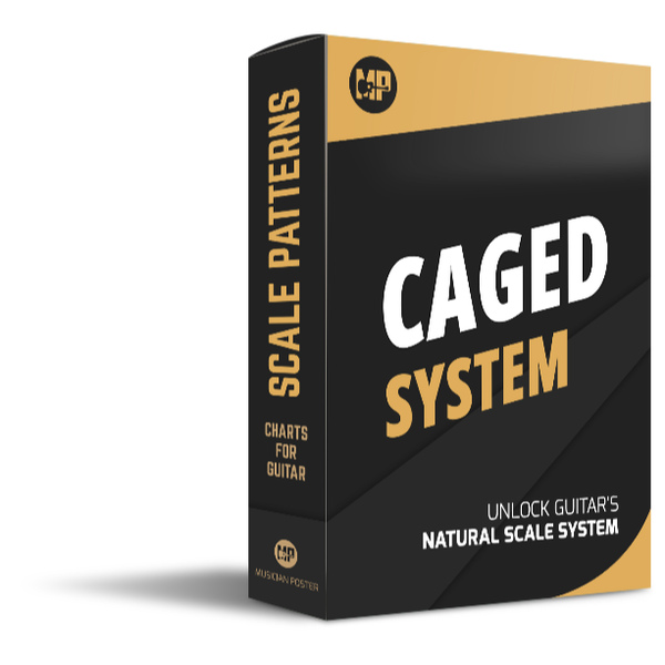CAGED System Charts for Guitar