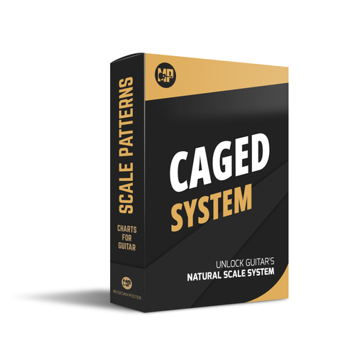 CAGED System Charts for Guitar