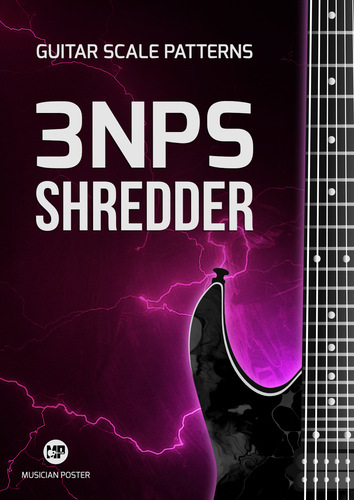 3NPS Shredder: Guitar Scales (PDF eBook With Charts)